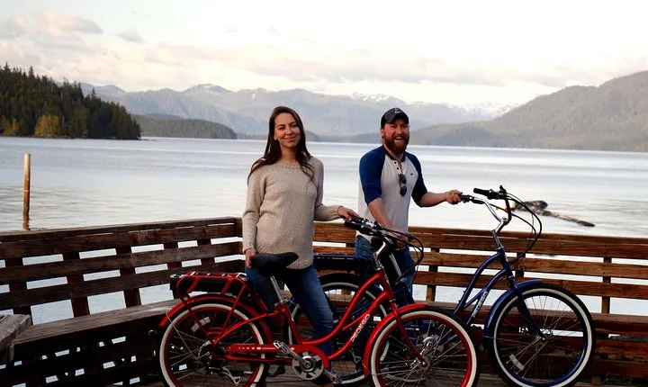 Ketchikan Electric Bike and Rain Forest Hike Ecotour