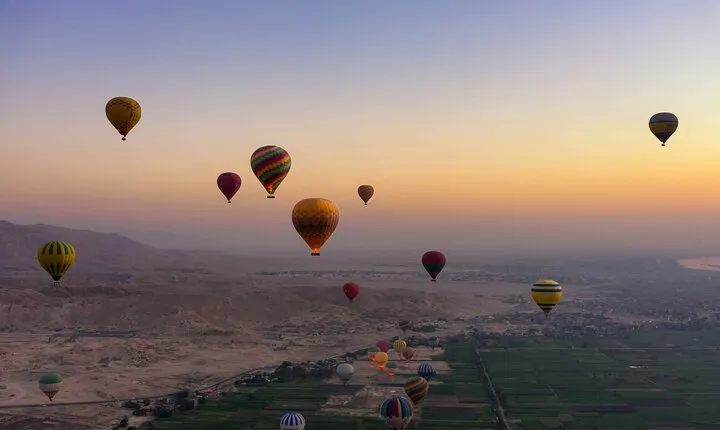 Sunrise VIP Hot Air Balloon Ride in Luxor