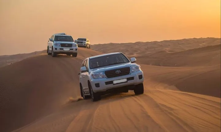 Private - Early Morning Sunrise View Safari with Sand Boarding and Dune Bashing