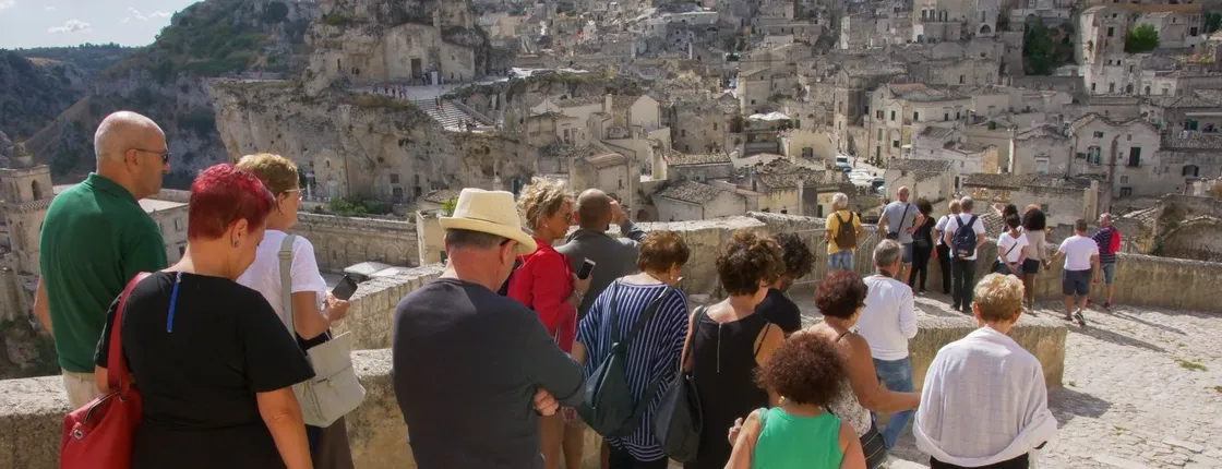 Guided walking tour of the Sassi of Matera