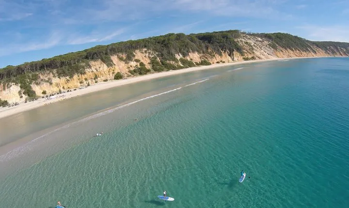 From Noosa: Stand Up Paddle Wildlife & Beach 4X4 Adventure