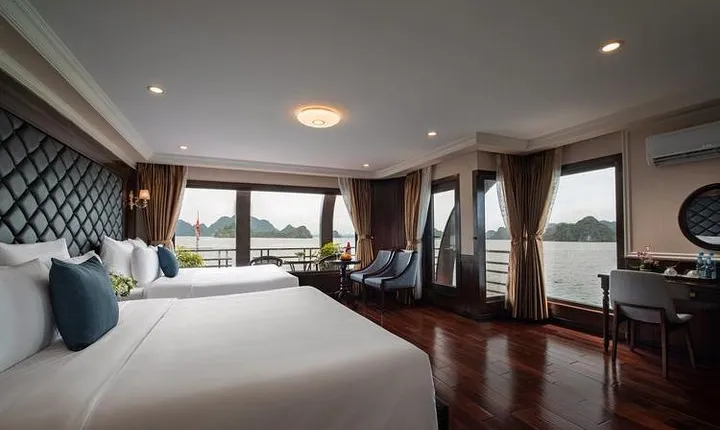 HaLong - LanHa Bay 1 Night On The 2nd Deck with La Pandora Cruises