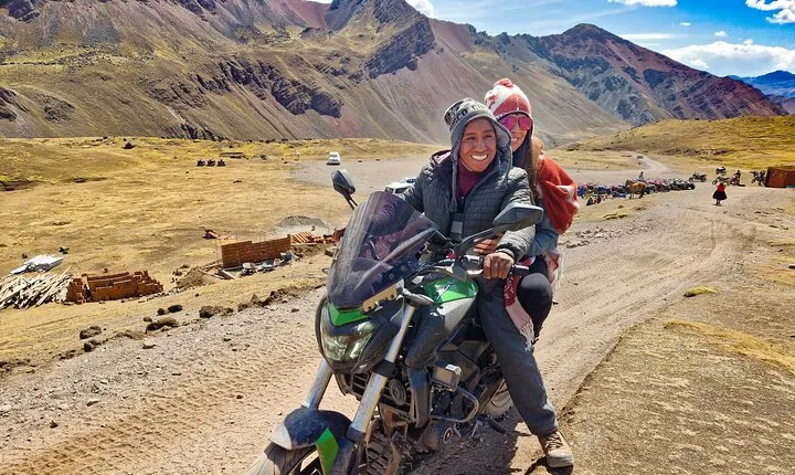 Rainbow Mountain Peru, Easy for everyone with Motorcycle Option