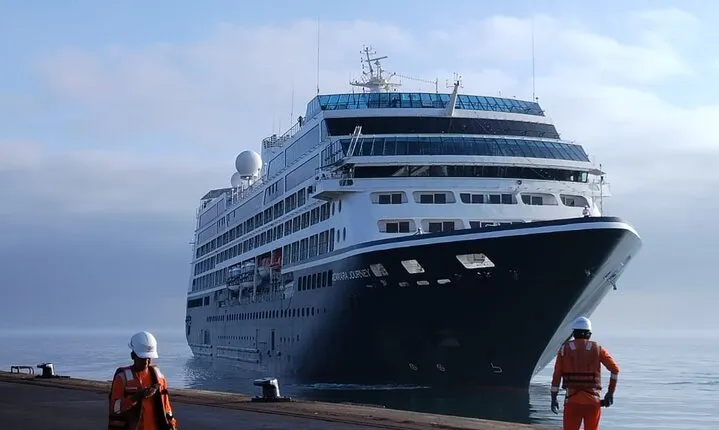 Ballestas island & Paracas reserve from PISCO CRUISESHIP TERMINAL