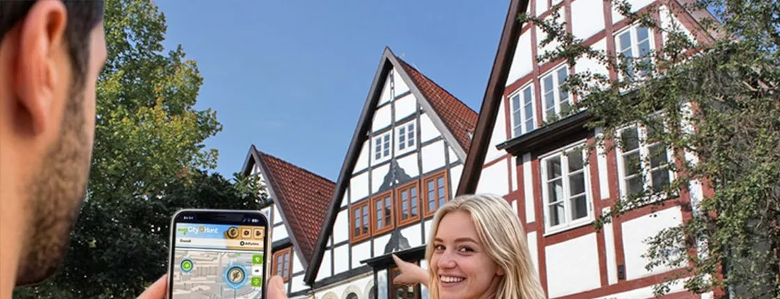 Self-guided digital scavenger hunt in Minden