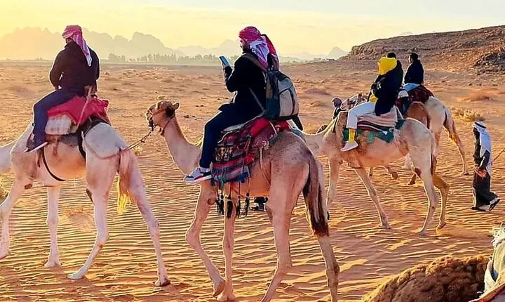 Wadi Rum trip from Aqaba, round trip, includes a 2 -hour jeep