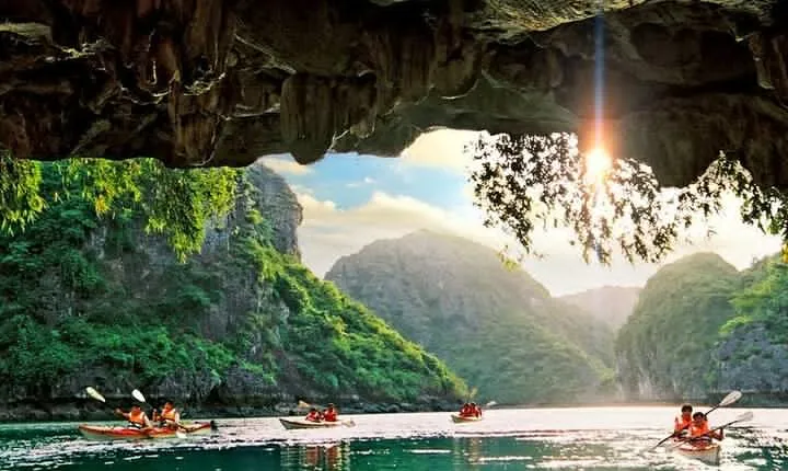 LAN HA BAY OVERNIGHT CRUISES (Less Tourist Area,Meals,Kayak,Bike)