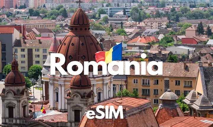 Romania Data eSIM 0.5GB daily to 50GB 30 Days