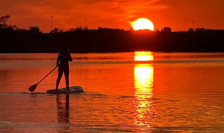Sunset SUP experience in Malahide, Dublin