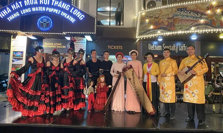 Hanoi Water Puppet Show Entrance Tickets