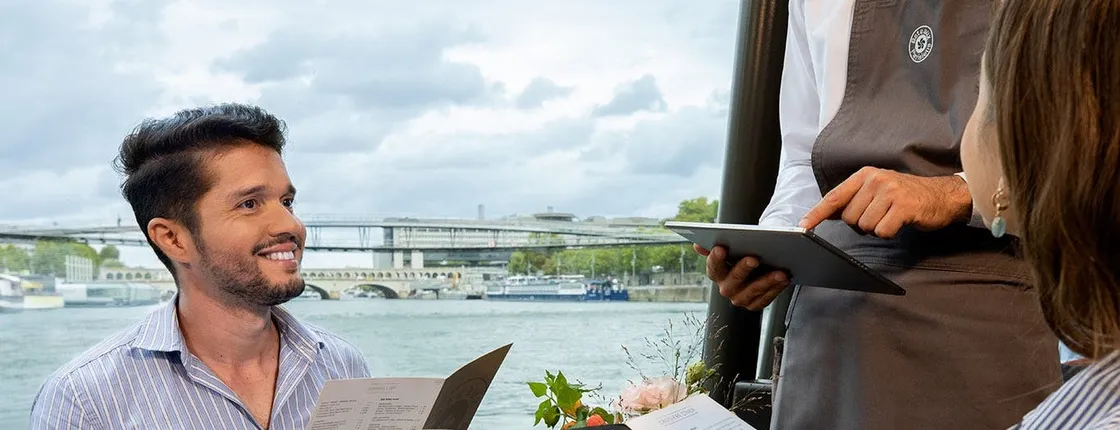 Lunch cruise on the River Seine with panoramic views of Paris