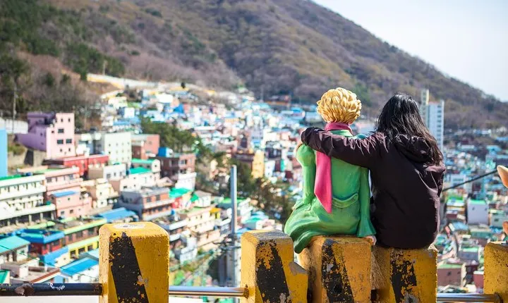 Gamcheon Cultural Village & Skywalk & Markets