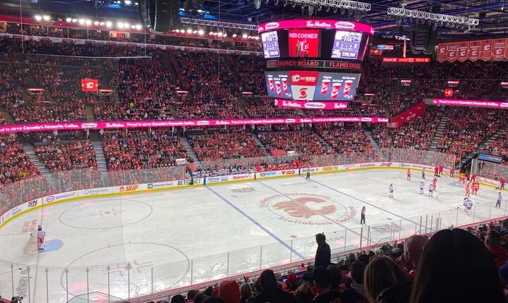 Calgary Flames Ice Hockey Game Ticket at Scotiabank Saddledome