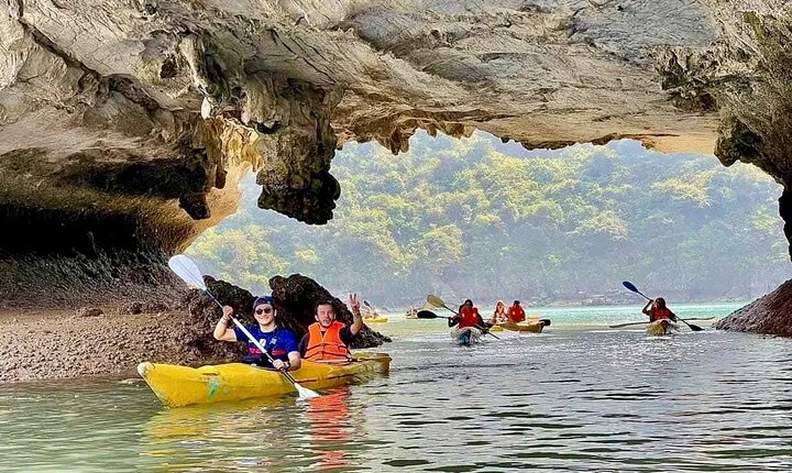 Discover Lan Ha Bay: Full-Day Boat Excursion from Cat Ba Island