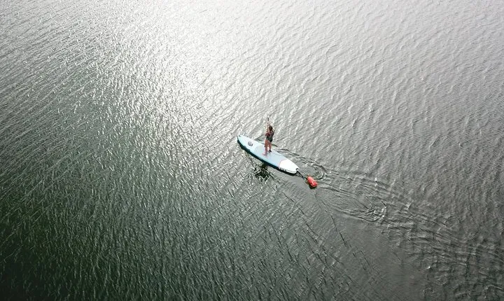 Private Stand Up Paddle Board Guided Trip in the Guatapé Lake
