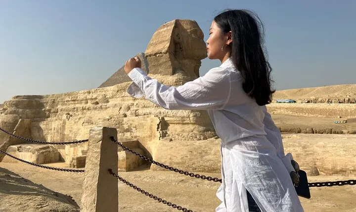 Full Day Private Giza Pyramids, Sphinx, Saqqara and Memphis Tour
