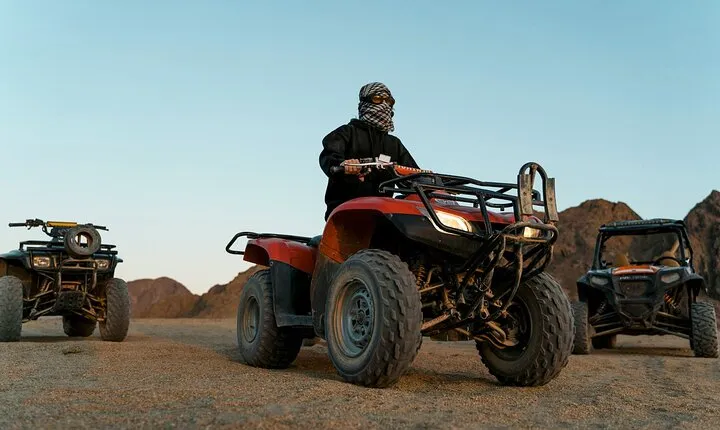 ATV Quad Bike Desert Adventure & Camel Ride from Hurghada