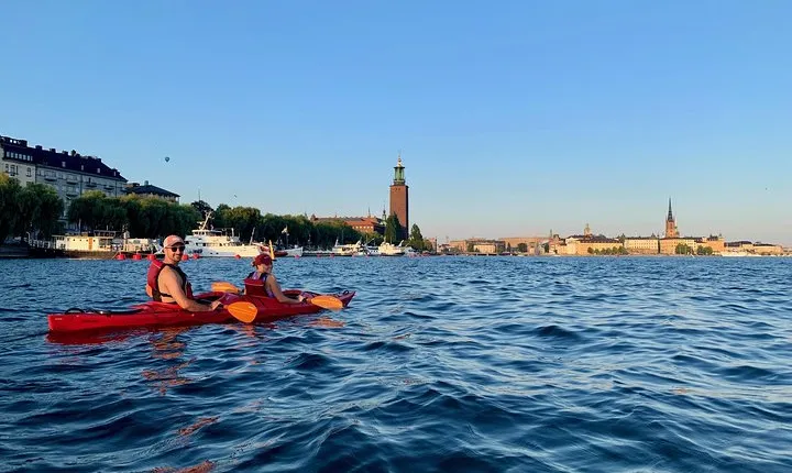 Guided Kayak Tour in Central Stockholm