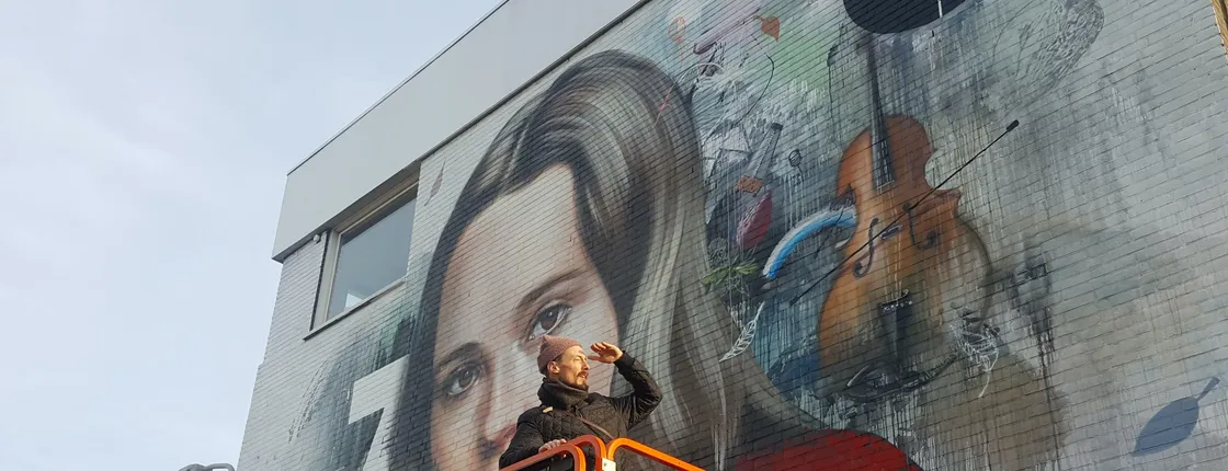 Enter The Hague 2-hour street art bike tour