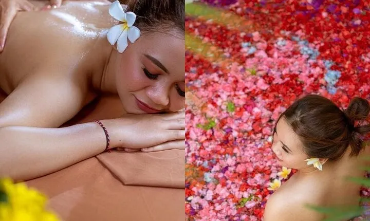 Bali Luxury Spa package Massage flower Bath
