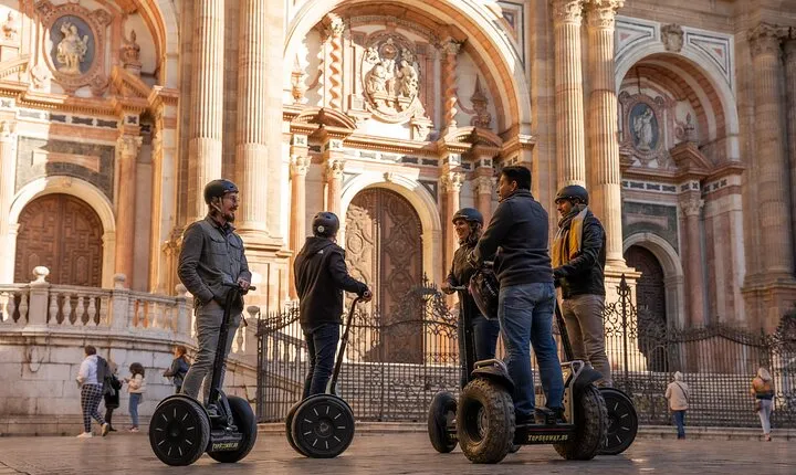 Malaga City Tour 3 Hour Historical Segway Adventure