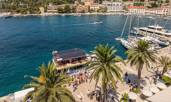 Split: Hvar, Brač, and Pakleni Cruise with Lunch and Drinks