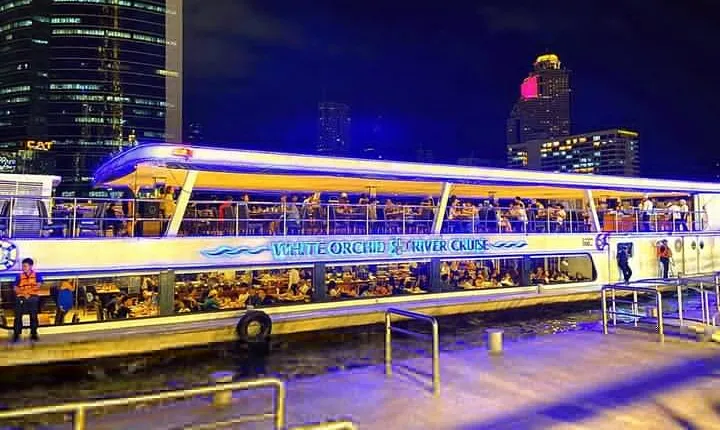 White Orchid Dinner Cruise Bangkok ticket only