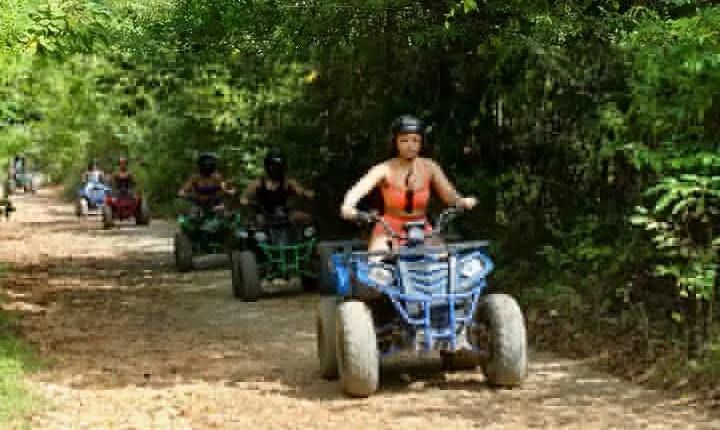 ATV, Dunn’s River Falls & Zipline Private Tour From Montego Bay