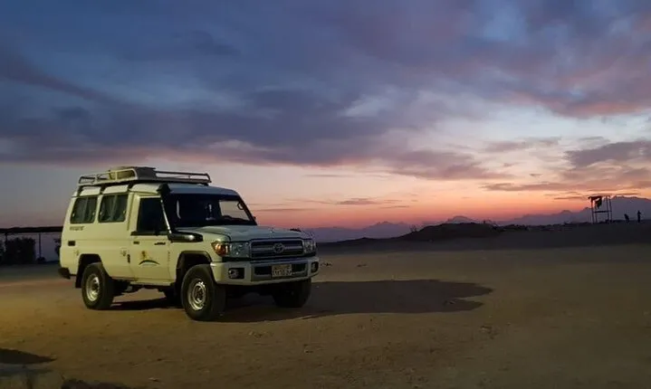 Sahara Park Safari Adventure from Hurghada's Makadi Bay