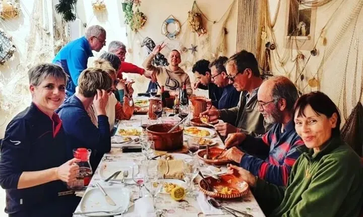 Islands & typical lunch at a fisherman's house