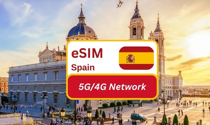 Spain eSIM Tourist Roaming Data Plan