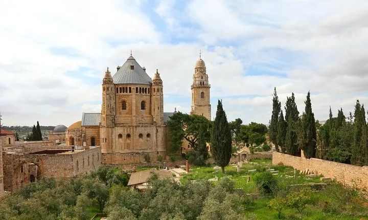 Jerusalem Old City & Mount Zion from Tel Aviv