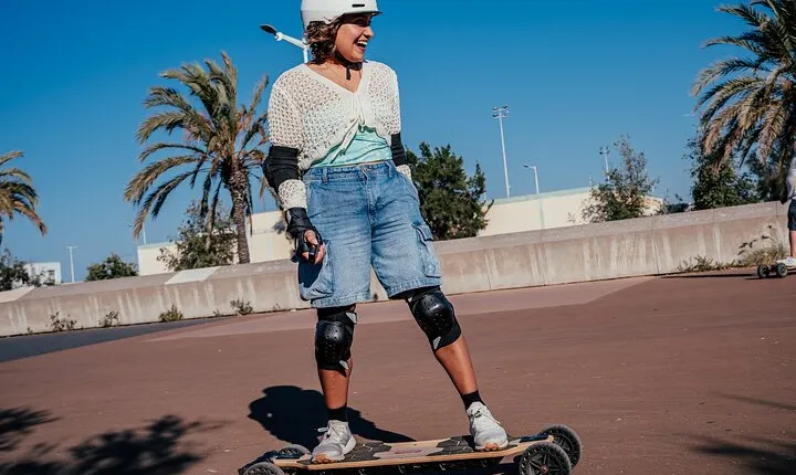 initiation experience to ride an e-skate