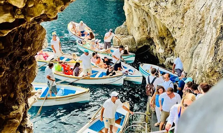 Exclusive Capri, Anacapri & Blue Grotto Private Tour from Rome