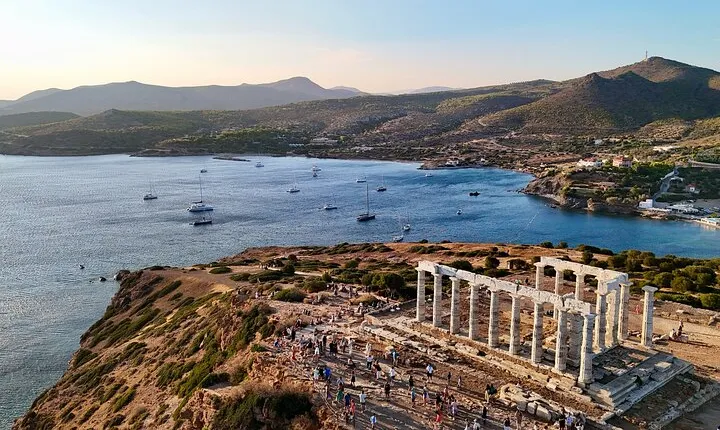 Cape Sounion Tour: Enjoy Monumental Sites, Drone Photography