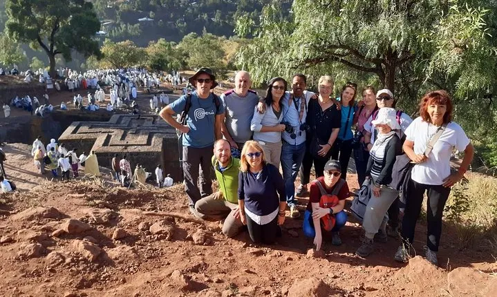 Visiting Lalibela churches