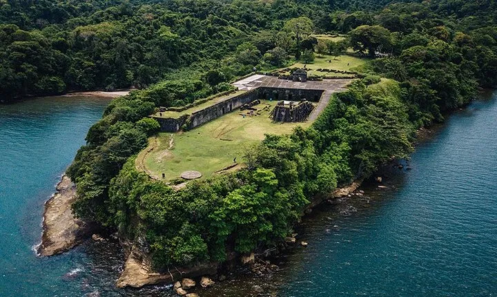 Panama Canal New locks, jungle and San Lorenzo Fort for cruisers 