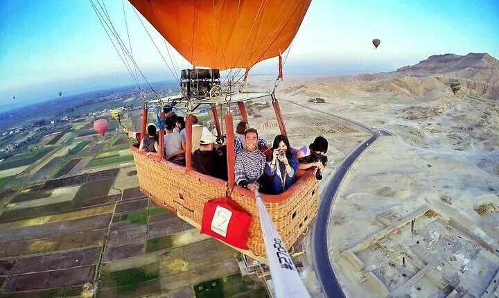 Luxor 1 Night Tours Balloon & Sound and Light Cairo show by air