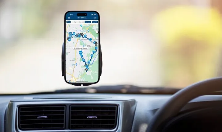 Austin Self-Guided Driving Audio Tour Guide