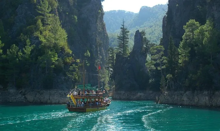 Green Canyon Boat Tour with Lunch and Drinks from Antalya