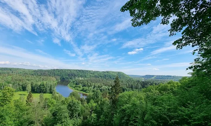 Hiking in Sigulda - the Switzerland of Latvia