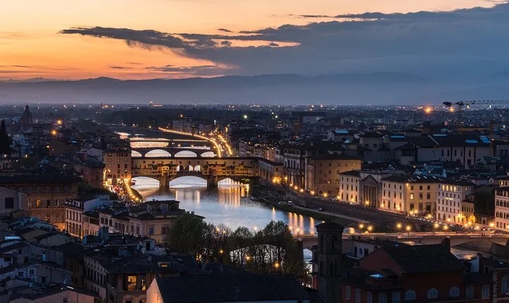 Florence Sunset Golf Cart Tour at Michelangelo Square