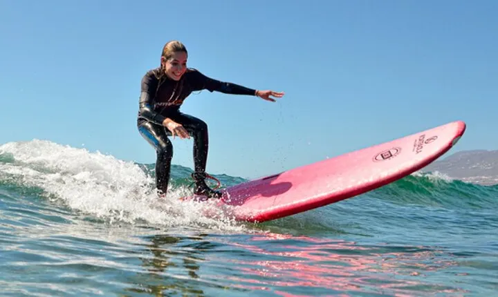 Bike Tour & Surf Lessons in Miraflores
