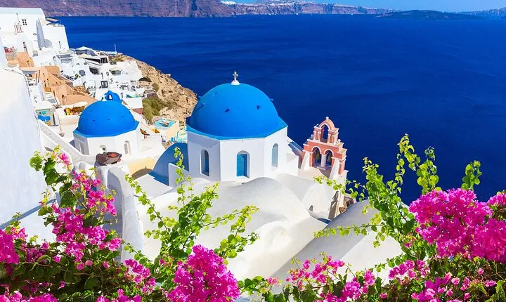 All Inclusive Semi Private Experience 8 days at ATH-MYK-Santorini
