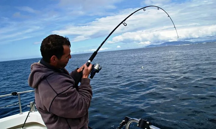 Deep sea angling / fishing on Connemara coast. Guided Full-Day