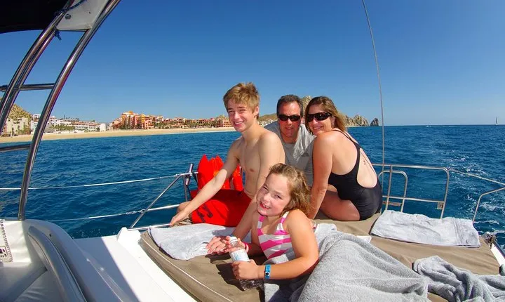Lands End Luxury Sail and Snorkel Cruise in Cabo San Lucas