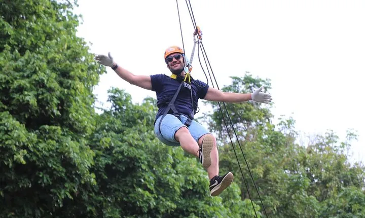 Phoenix Adventure Park Zipline, High Rope Course In Chiang Mai