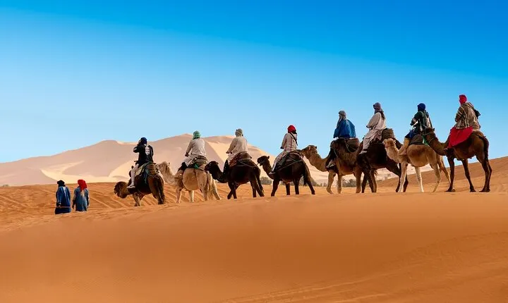 2 days 1 night from Zagora to the Erg Chegaga Desert Trip