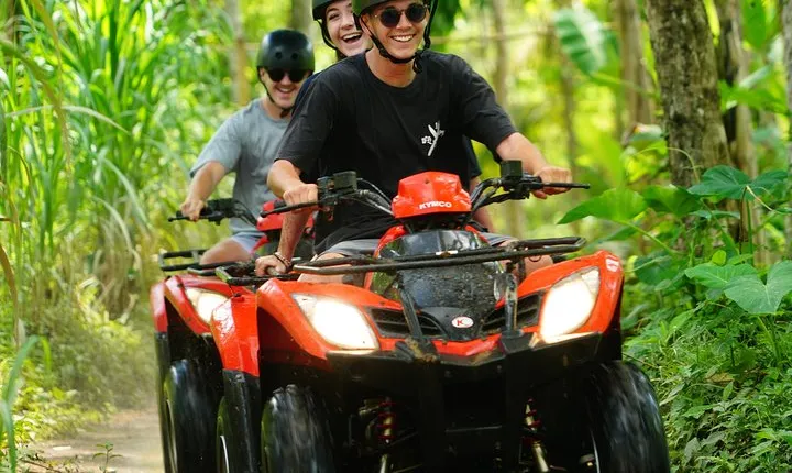 Full-Day Bali Adventure Tour with Quad Bikes and Rafting
