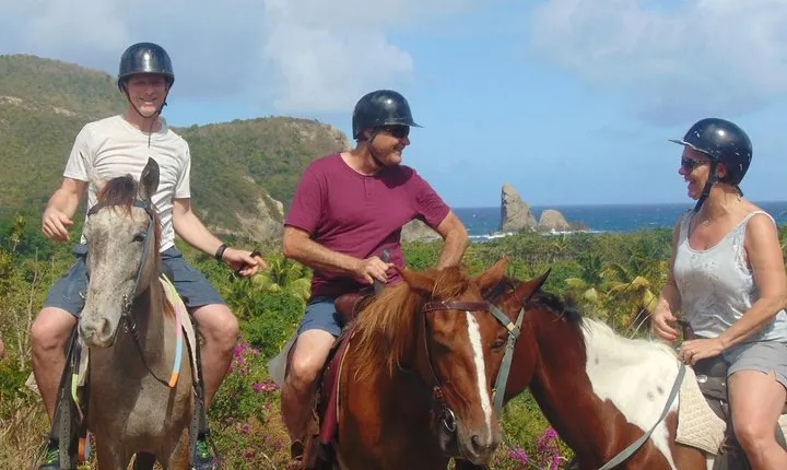 Nature & Historical Horseback Riding Tours St. Lucia